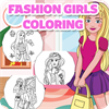 Fashion Girls Coloring Book
