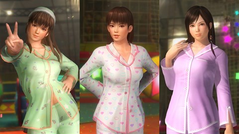 DEAD OR ALIVE 5 Last Round: Trajes Toalla y Pijama