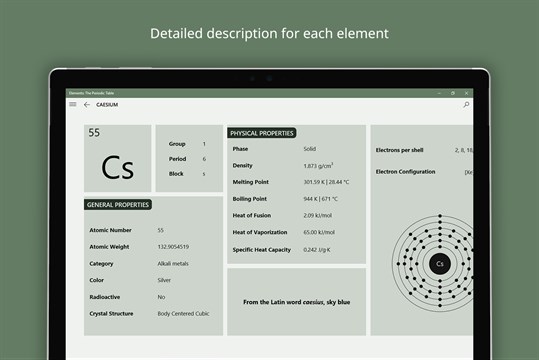 Elements: The Periodic Table screenshot 3