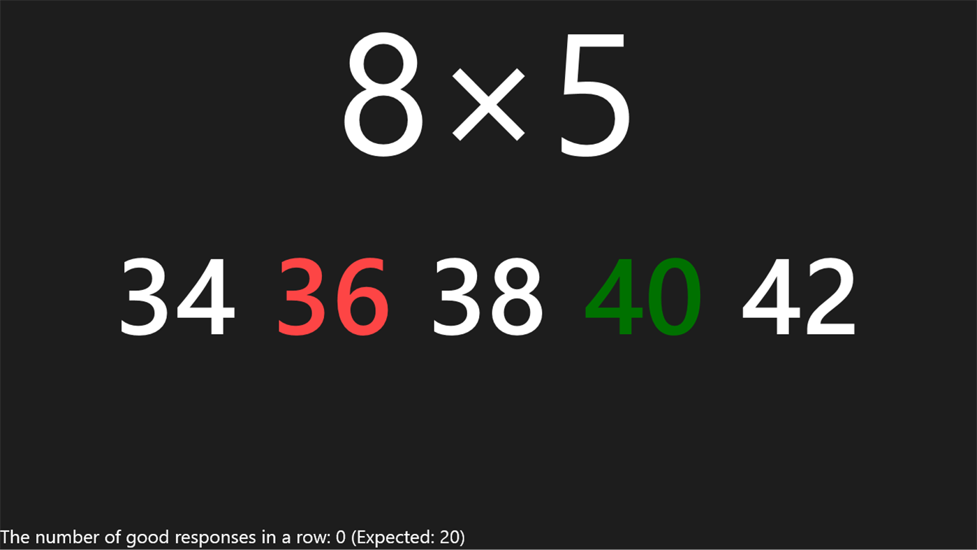 #3. Multiplication trainer (Windows) بواسطة: SebDani
