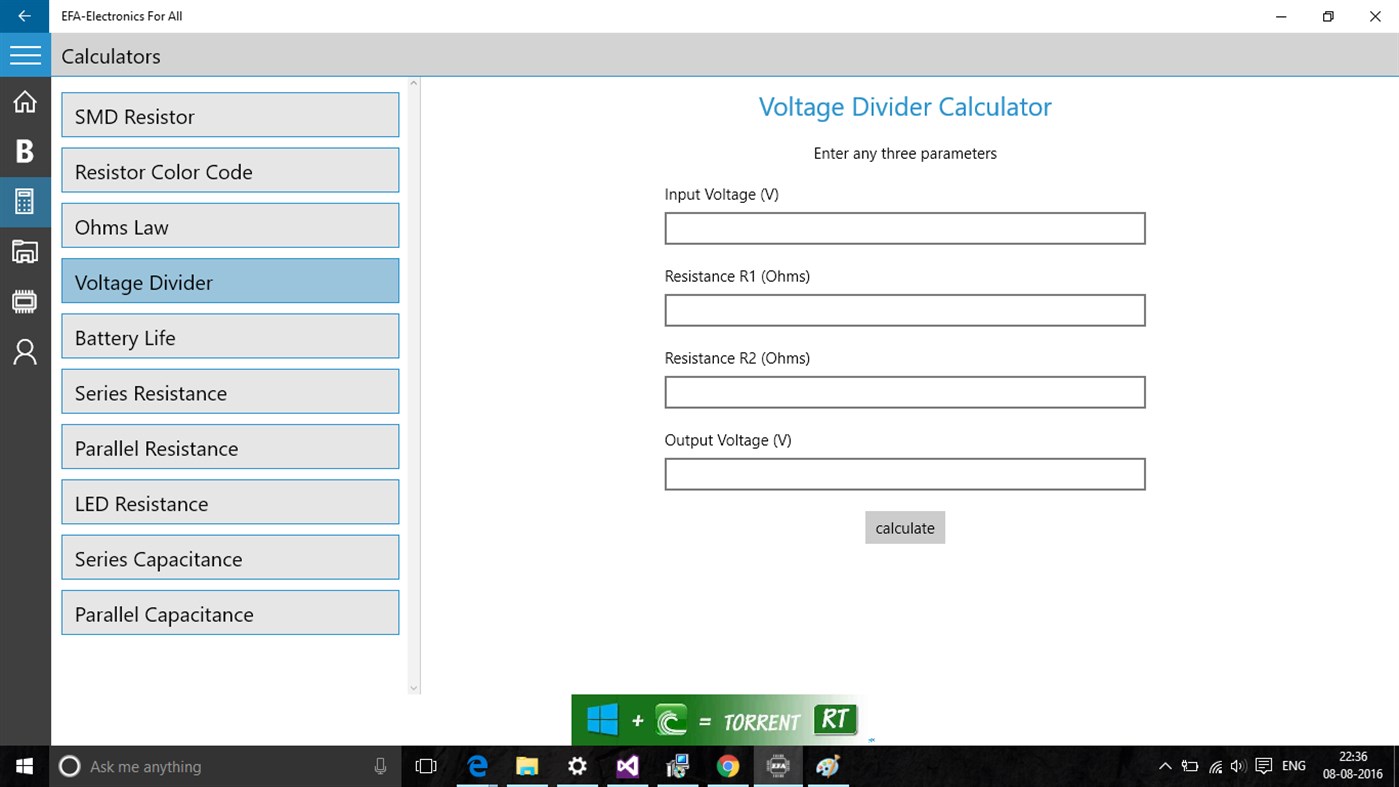 #3. EFA-Electronics For All (Windows) 由: ReddysSoftware