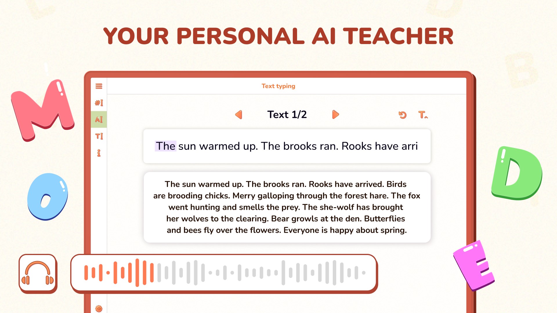 Typing Class for Kids — Qwerty world screenshot