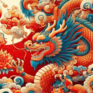 Dragon soaring clouds - Microsoft Edge Addons