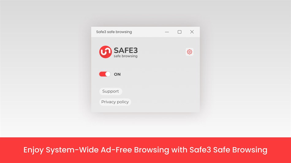Safe3 Safe Browsing (Windows) 由: PavloVS