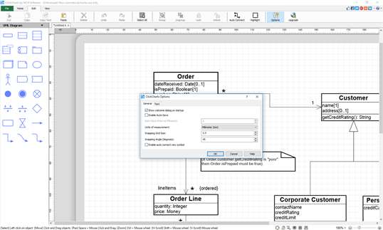 ClickCharts Diagram and Flowchart Software Free screenshot 5