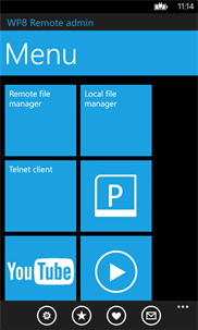 Remote management screenshot 1