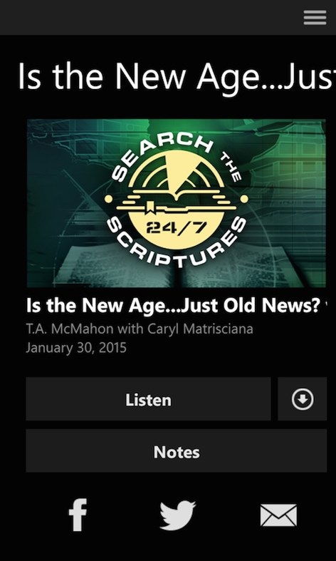 #2. The Berean Call (Windows) Με: ‪Subsplash Inc‬