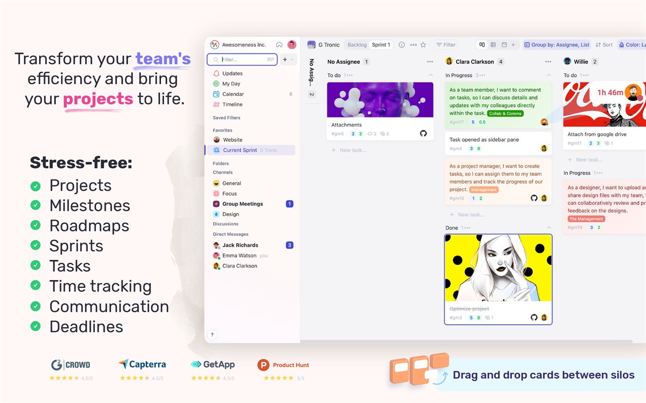 #1. Ora - Task Management (Windows) di: Codemotion