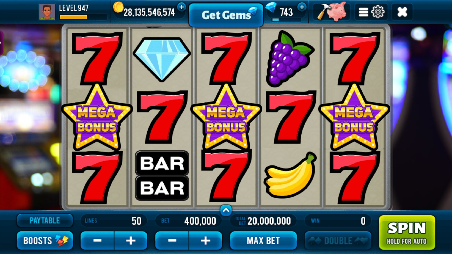 Screenshot 1 Luck & Win Slots windows