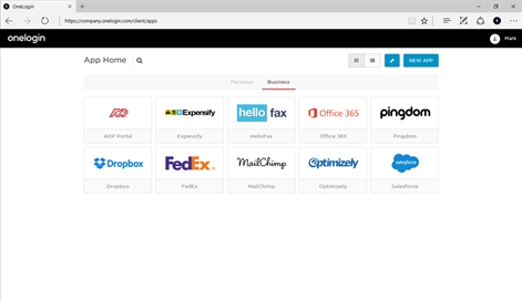 OneLogin for Edge Screenshot