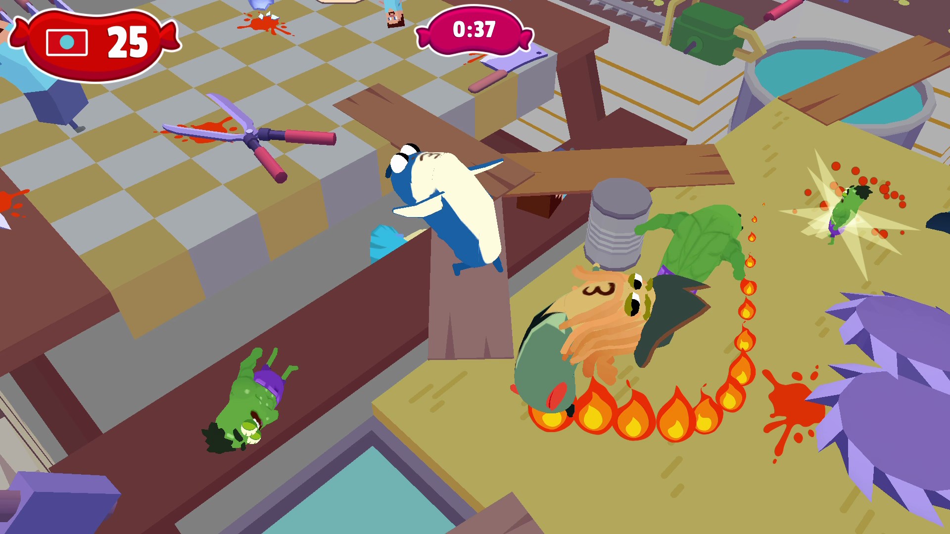 Sausage Wars screenshot thumbnail video