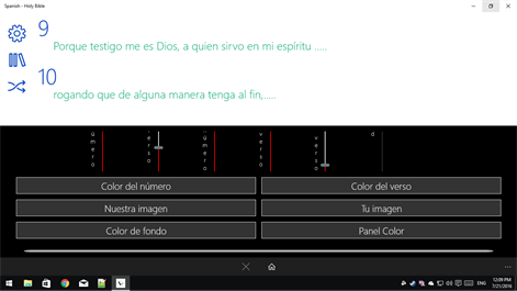 Spanish : Holy Bible Screenshots 2