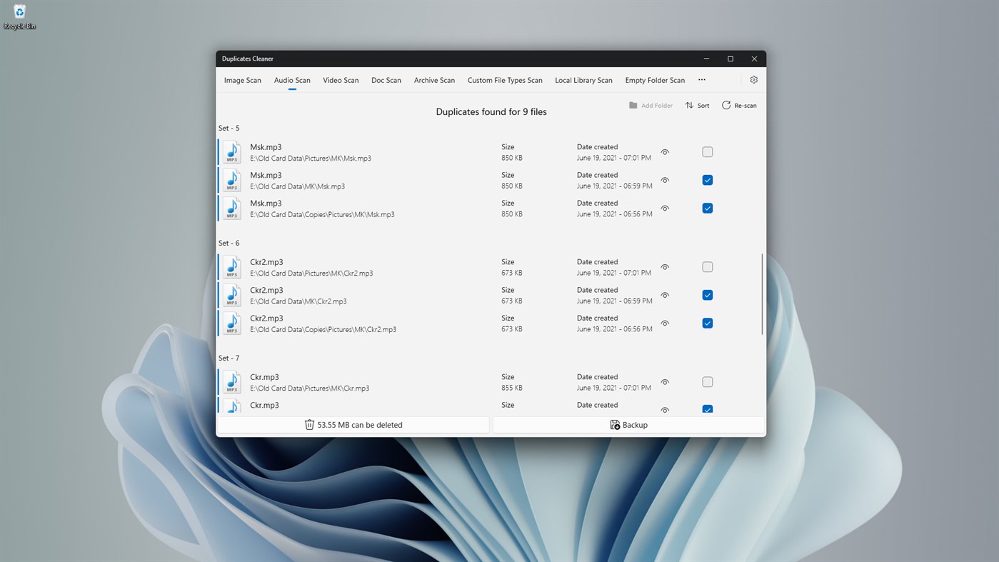 #5. Duplicates Cleaner (Windows) 来自: kaeros corps