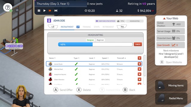 Startup Company Console Edition screenshot 2