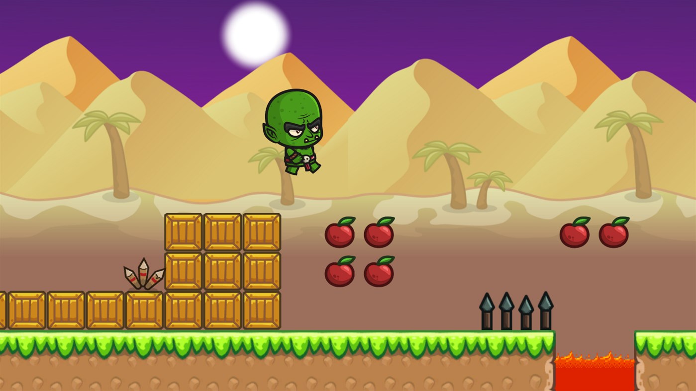 #1. Monster Jump Run (Windows) Oleh: Bakart Games