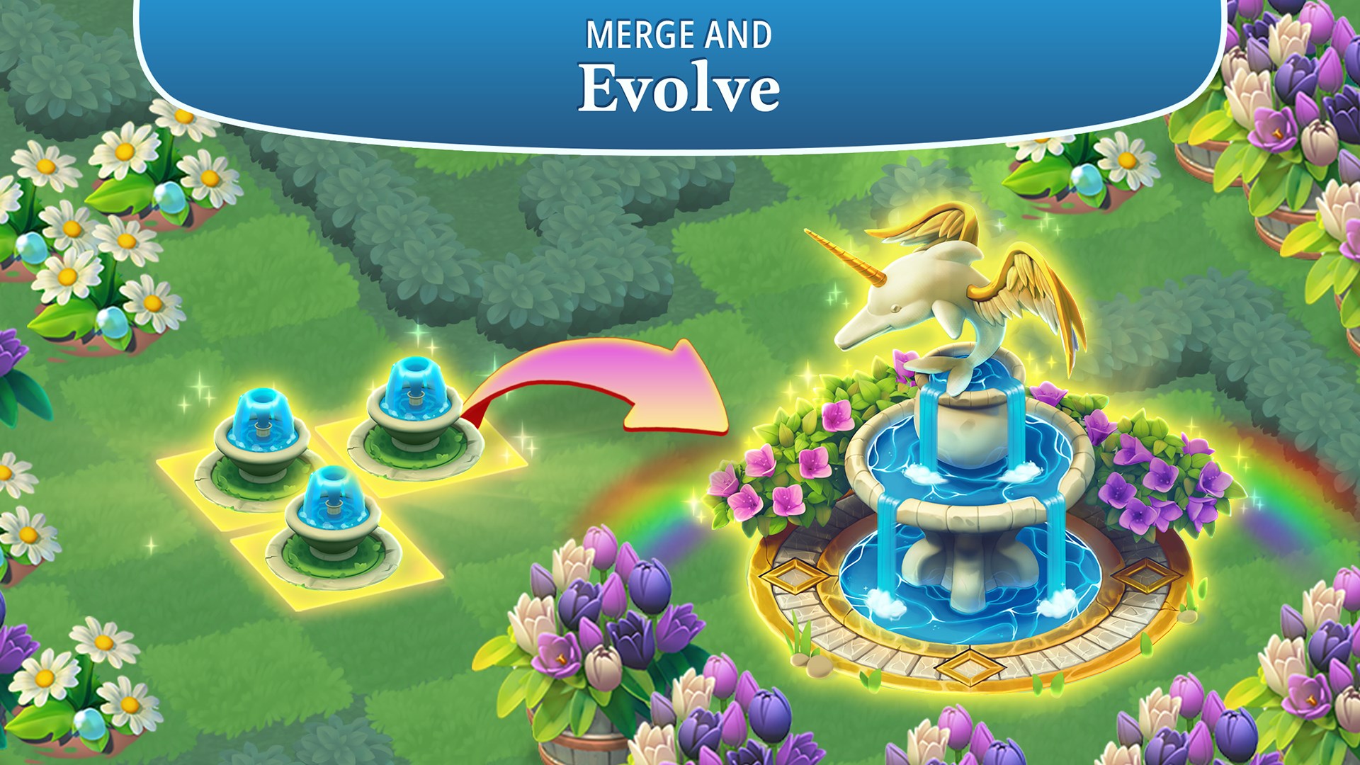 Merge Gardens screenshot