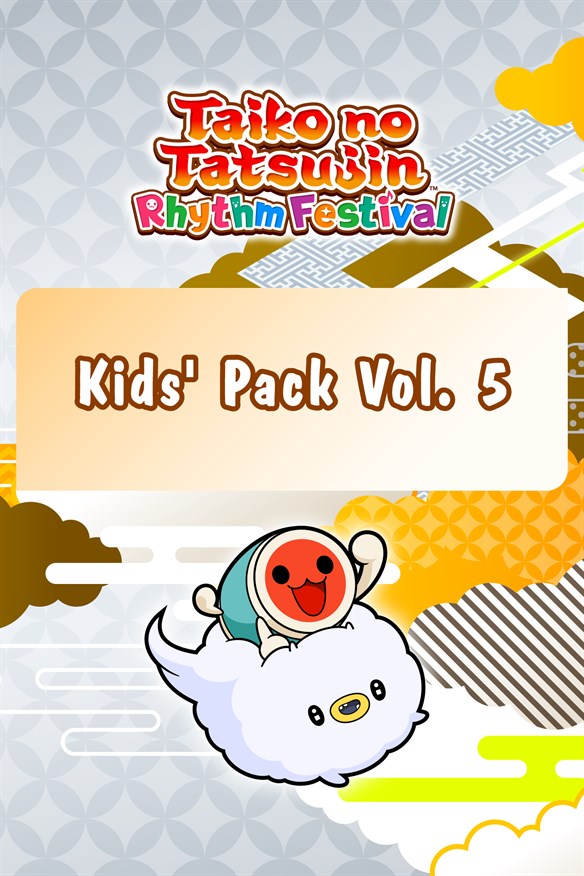 Taiko no Tatsujin: Rhythm Festival - Kids' Pack Vol. 5 Xbox Series X|S and Xbox One cover art