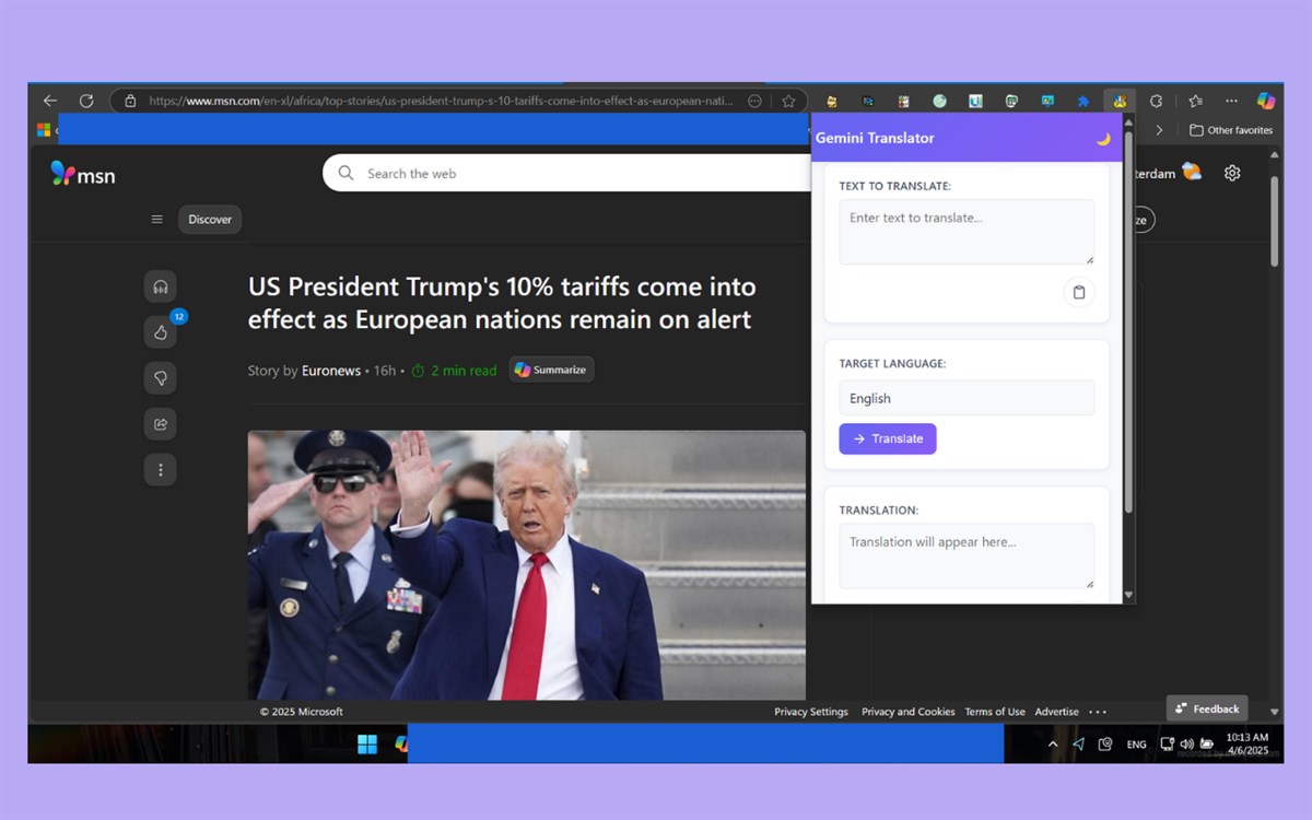 Gemini Translator