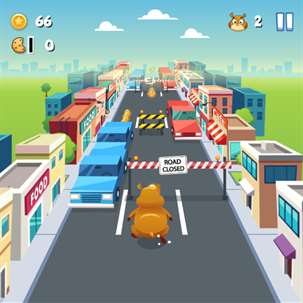 Pet Run - Talking Hamster screenshot 1