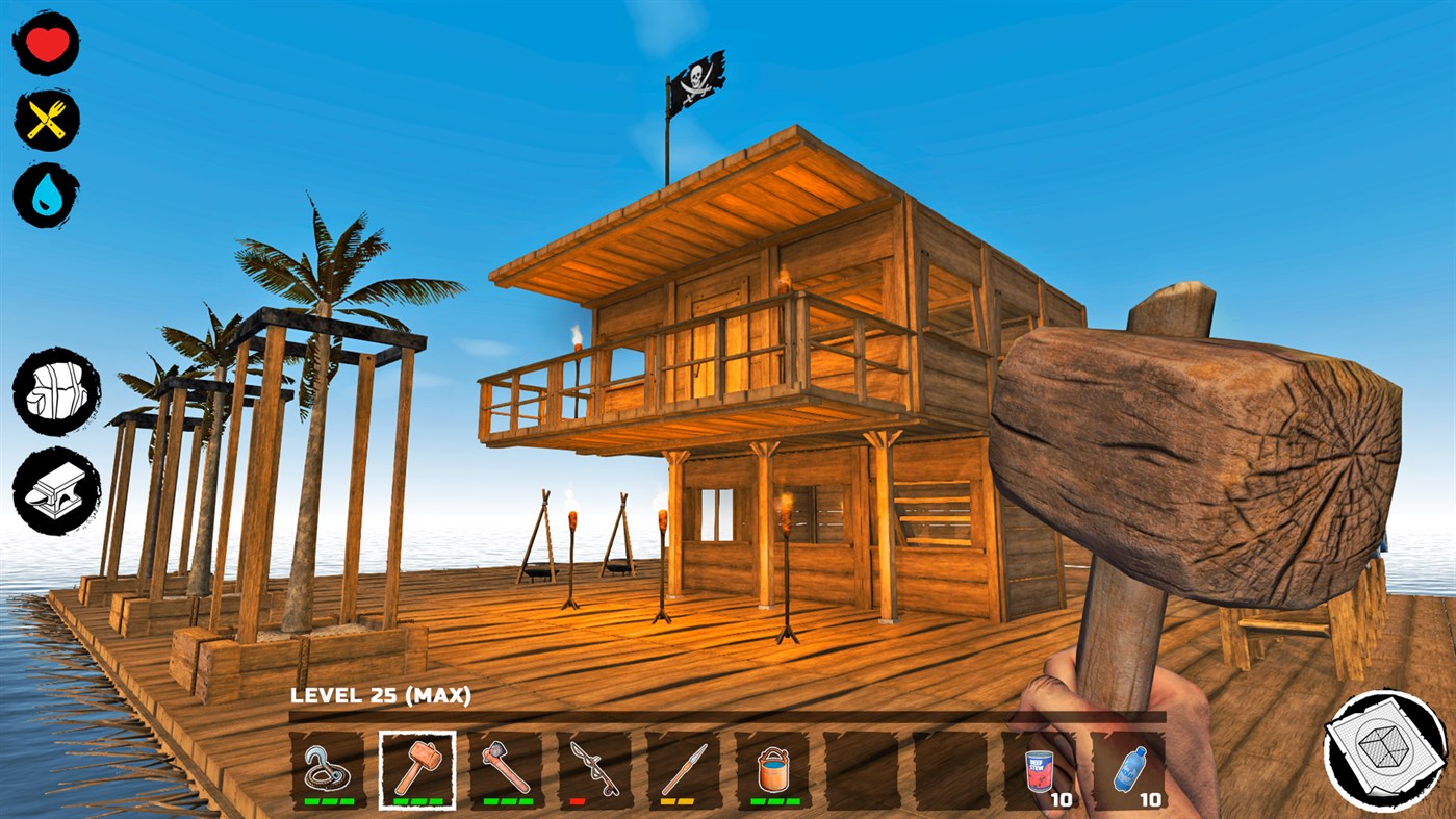 #2. Survive on Raft (Windows) di: Megame Studio