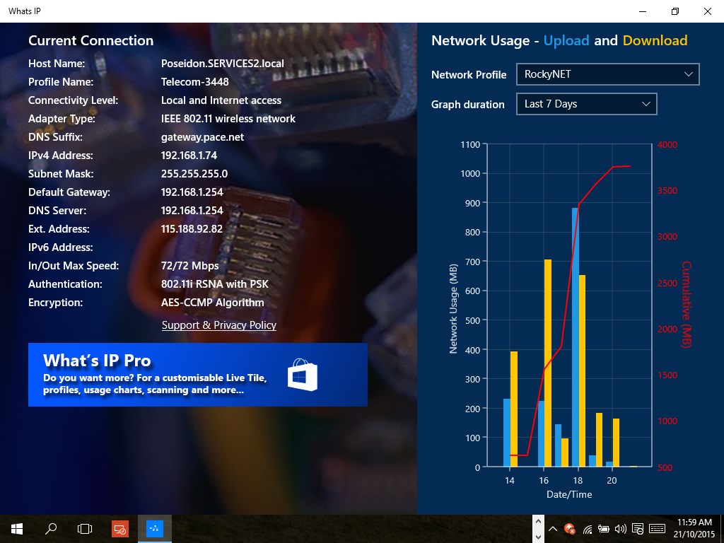 What's IP for Windows 10