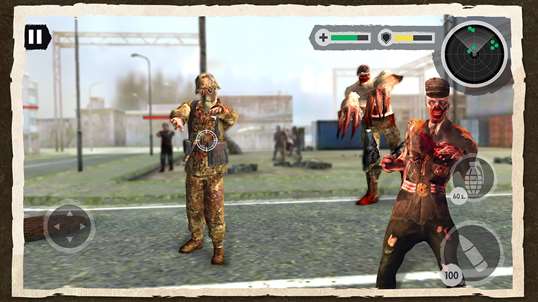 Zombie Combat: Trigger Duty Call 3D FPS Shooter screenshot 4