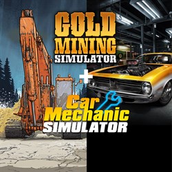 Simulator Pack: Car Mechanic Simulator and Gold Mining Simulator (DOUBLE BUNDLE)