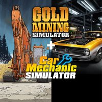 Pack Simulateur : Car Mechanic Simulator et Alaska : la ruée vers l’or [Gold Mining Simulator] (BUNDLE DOUBLE)