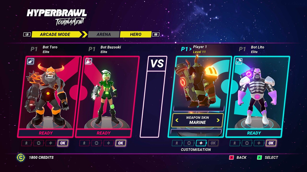 HyperBrawl Tournament screenshot 4