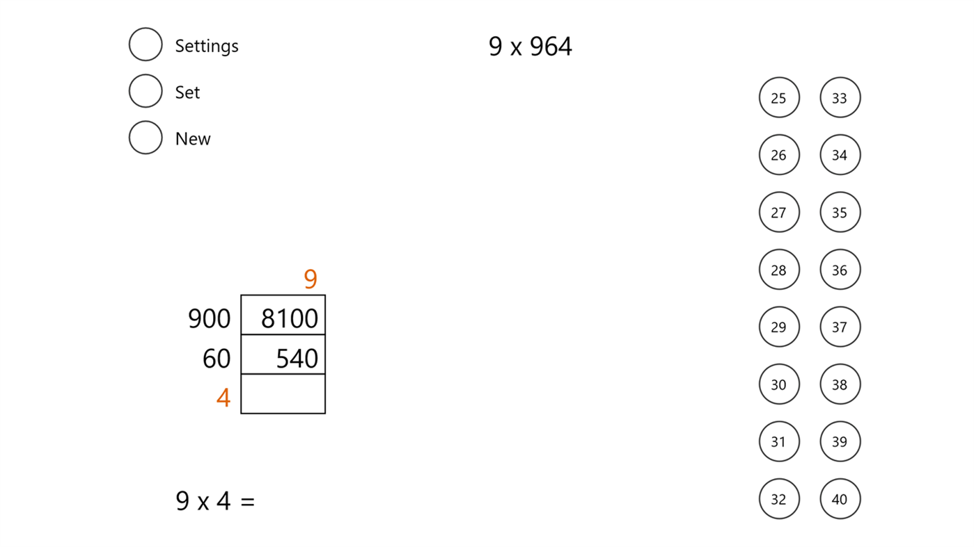 #4. Grid Multiplication (Windows) โดย: iDevBooks