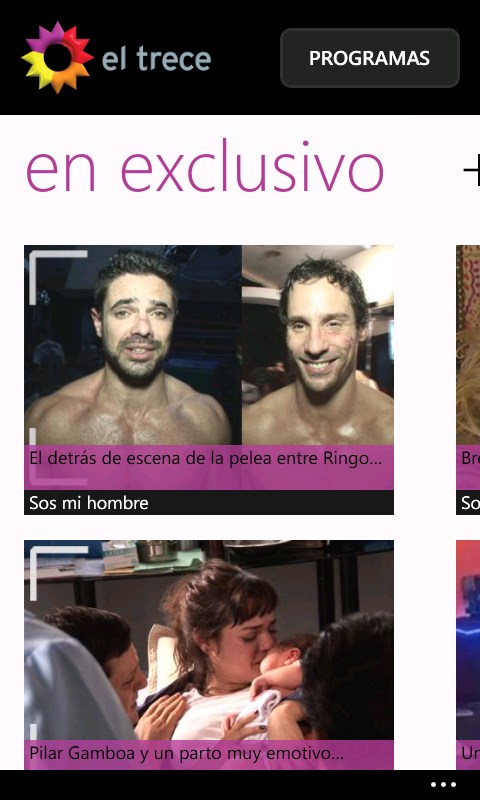 Screenshot 1 El Trece windows