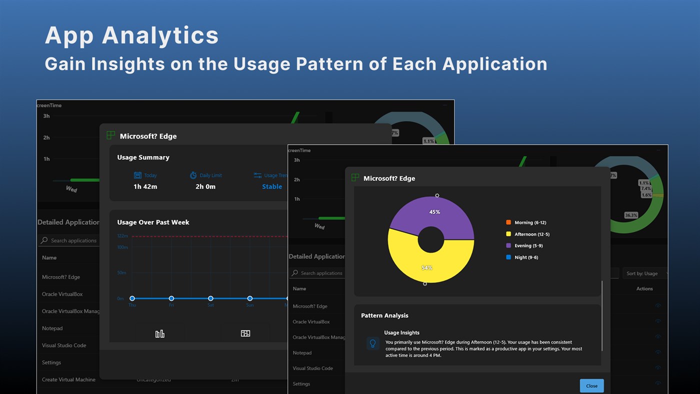 #6. TimeMark - Track Screen Time & App Usage (Windows) Av: Harmanita
