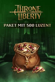 THRONE AND LIBERTY - Paket mit 500 Luzent