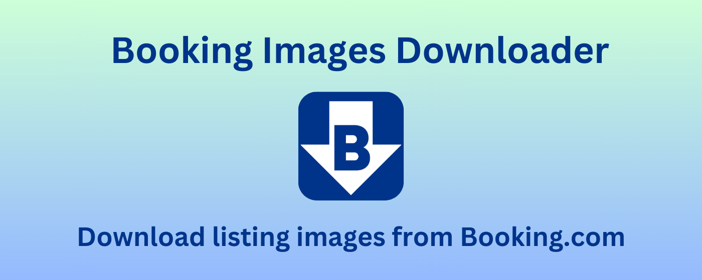 Booking Images Downloader