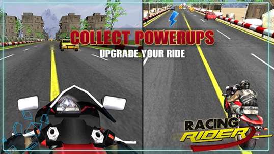 Racing Rider : Traffic Rider screenshot 3