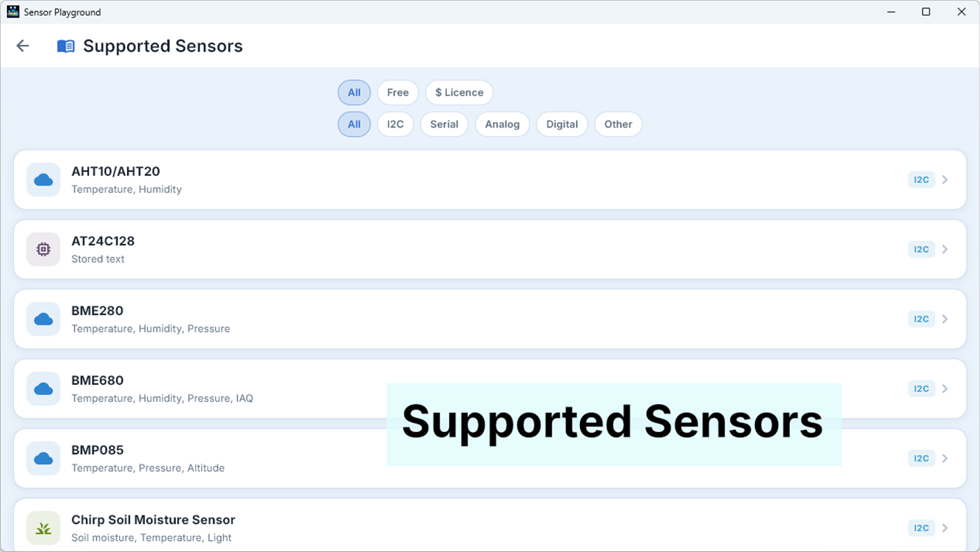 #5. Sensor Playground (Windows) Door: Peter Sauer