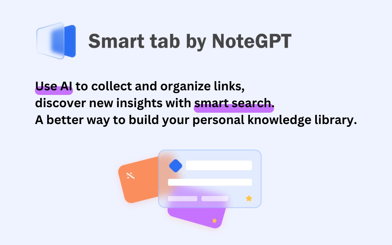 Tab Manager - Smart Tab By NoteGPT AI