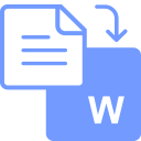 Convert PDF to Word icon