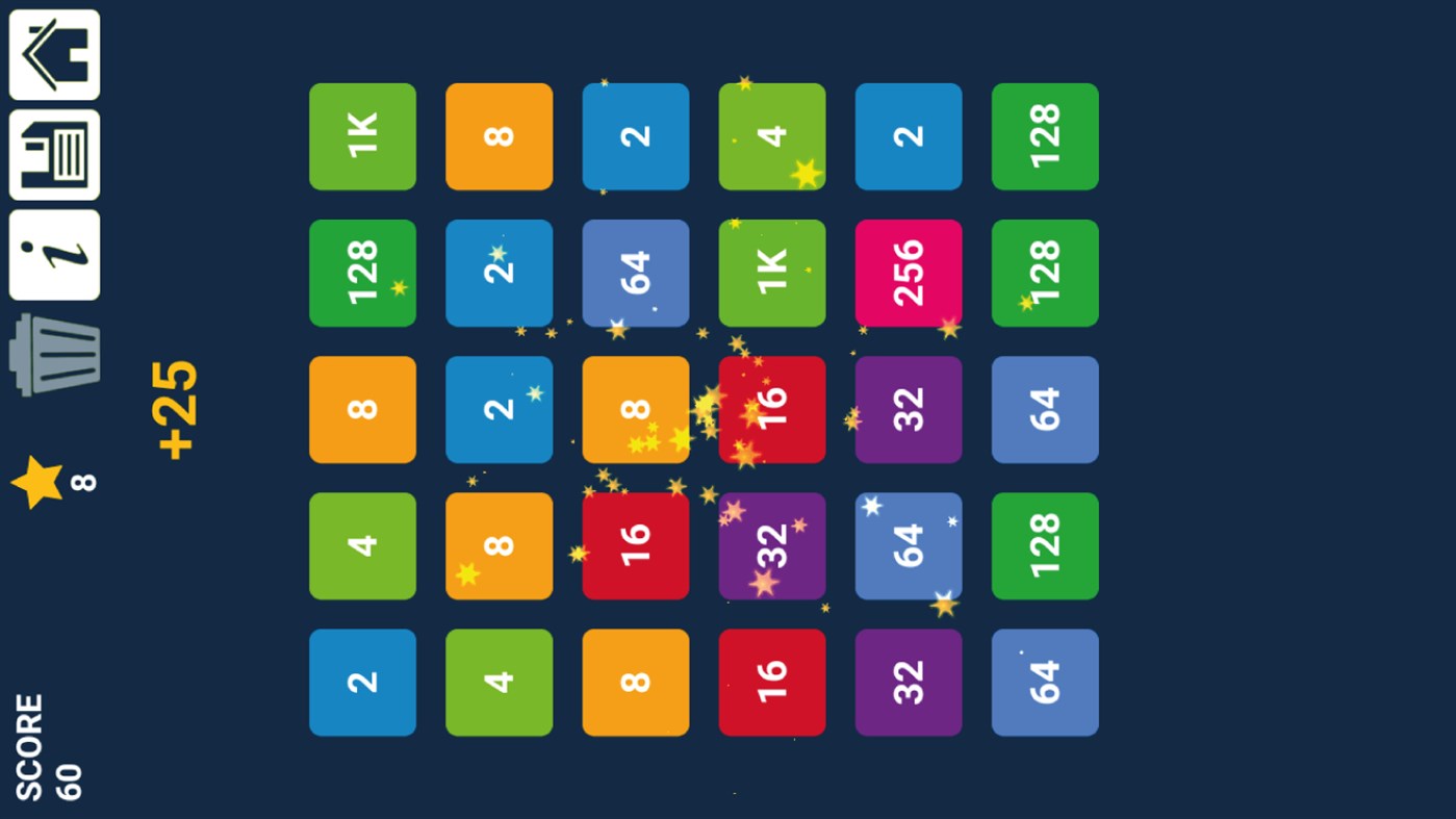 #3. 2048 Swap n Merge Numbers: Match 3 Block Puzzle (Windows) 由: Amr Hassan