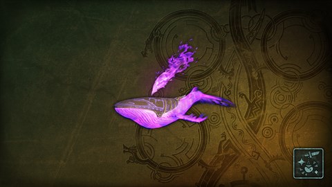 Colgante: Espíritu chisparranda morado