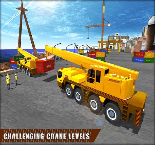 Crane Operator Cargo Transport screenshot 2