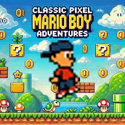 Classic Pixel Marioboy Adventures