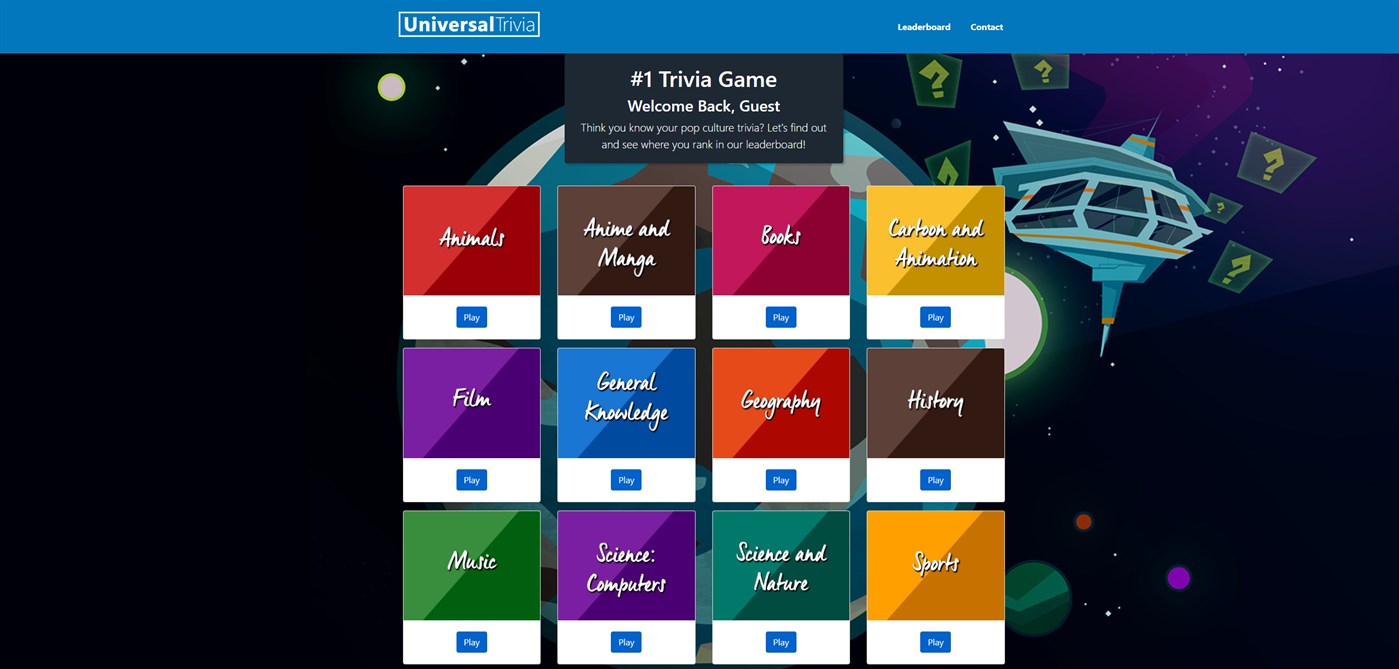 #1. Universal Trivia (Windows) Ved: Neuralnet, LLC