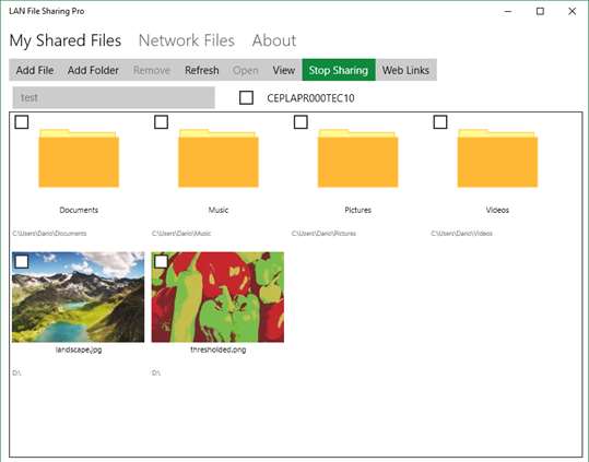 LAN File Sharing Pro screenshot 3