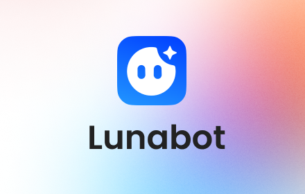 Lunabot - AI on any webpages small promo image