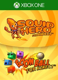 Lot de 2 jeux Kinect : Squid Hero et Boom Ball