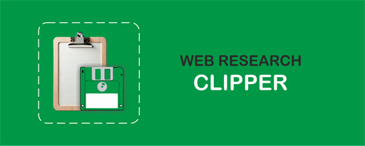 Web Research Clipper marquee promo image