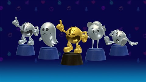 Ensemble de statuettes bonus PAC-MAN MUSEUM+