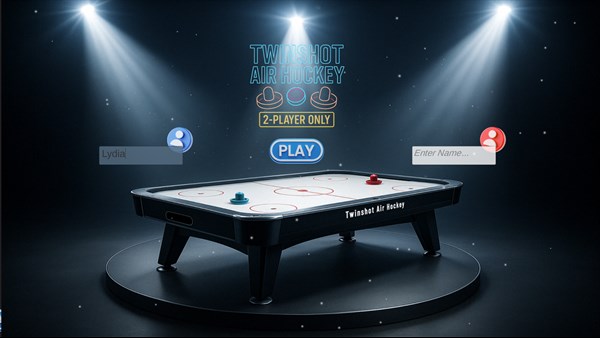 Twinshot Air Hockey: Instant 2-Player Action — 1