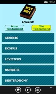 The Bible en English screenshot 3